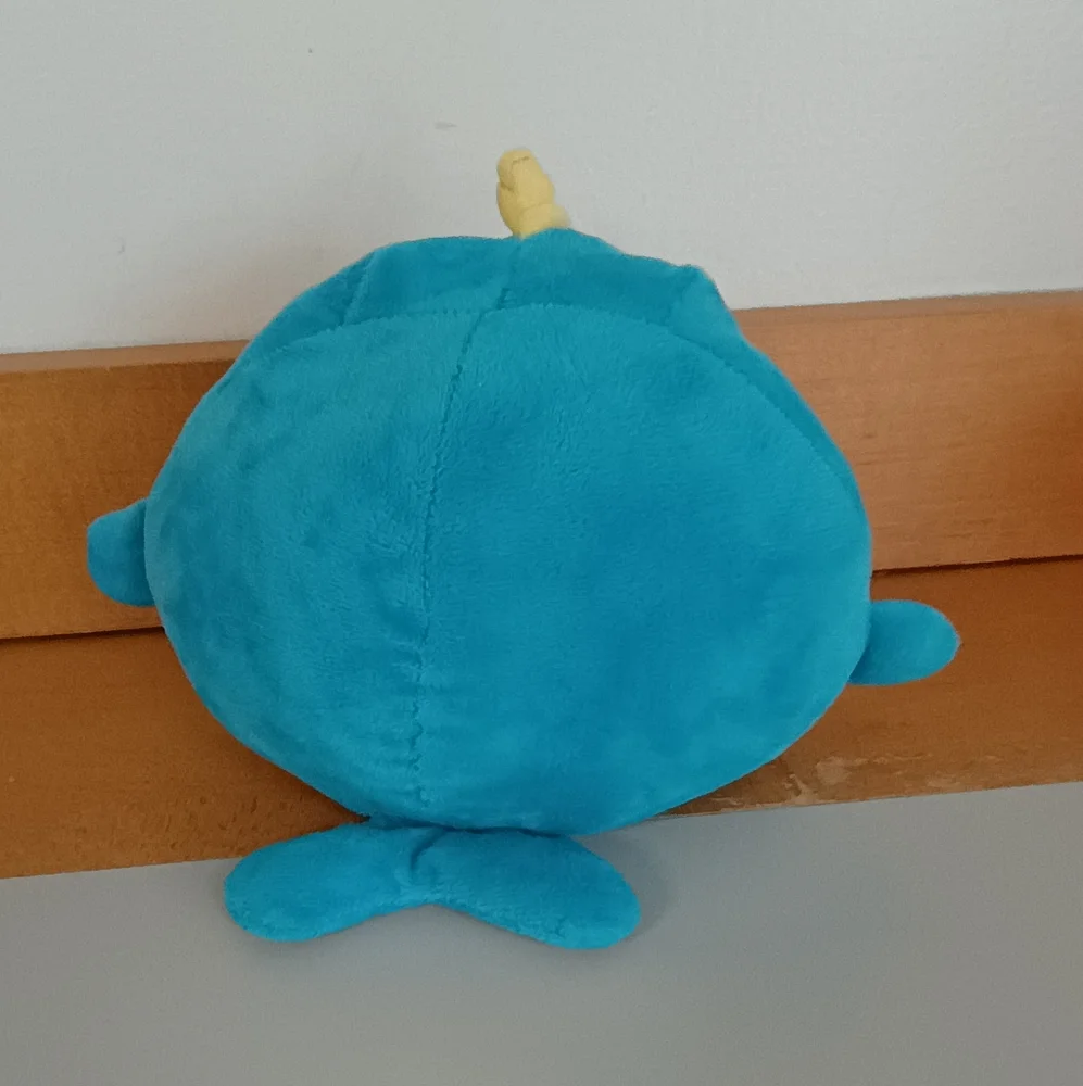 Fiesta Toys Cutie Beans Gumball 7β Plush Narwhal - Picture 4 of 14